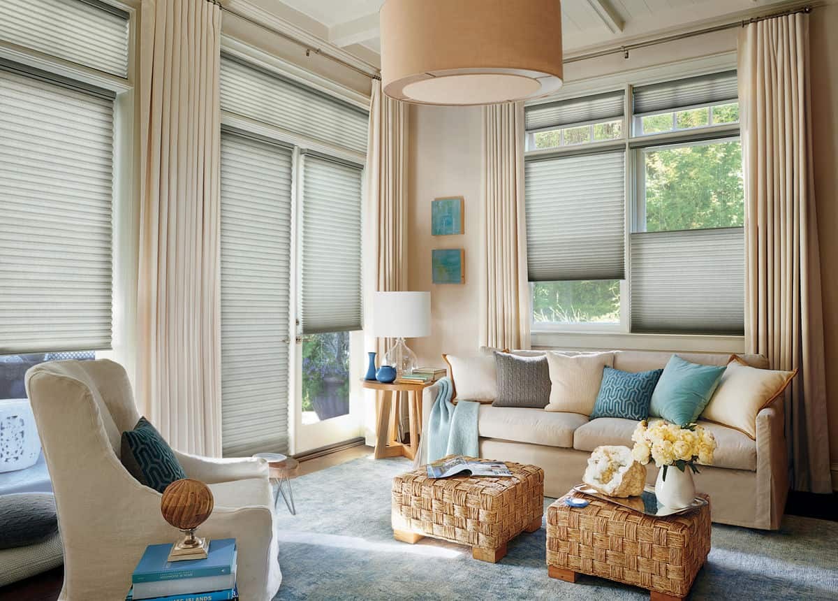 Hunter Douglas Duette® Honeycomb Shades, cellular shades, honeycomb blinds, cellular blinds near Federal Way, Washington (WA)