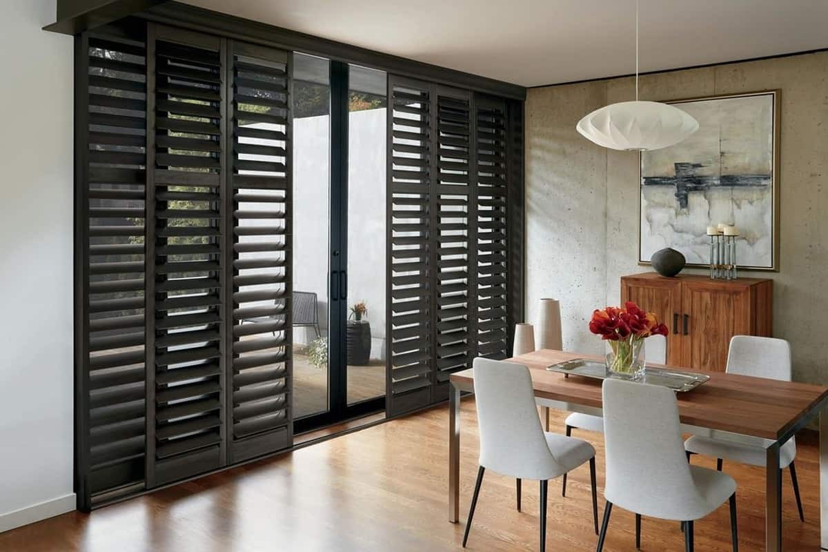 Advantages of faux wood shutters, Hunter Douglas, NewStyle® Hybrid Shutters near Federal Way, Washington (WA)